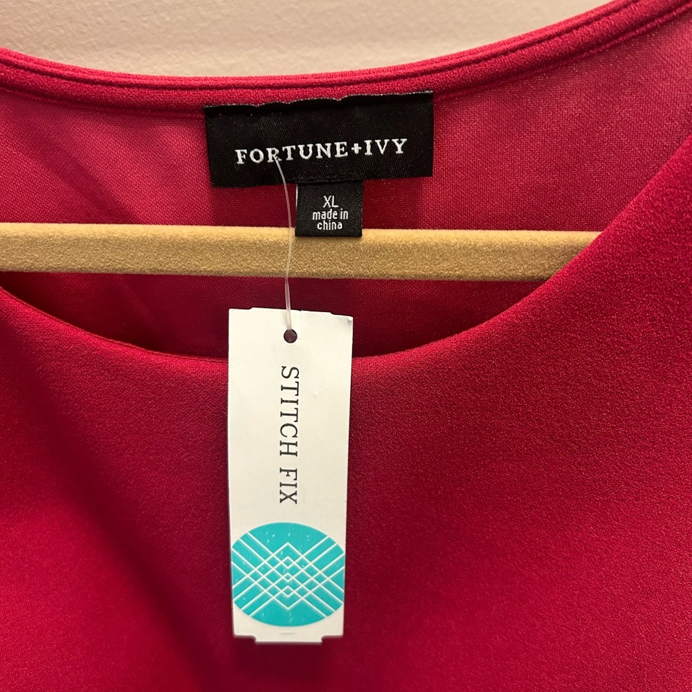 Fortune + Ivy Elegant Pink Dress
